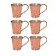 Linea Copper Beaker 400 ml – 6-Pack Set
