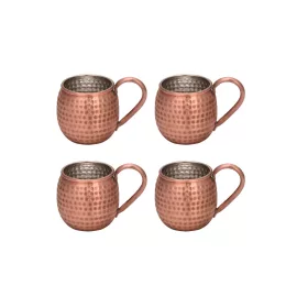 Luna Copper Beaker 360 ml – 4-Pack, Scotch Finish