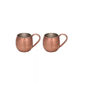 Luna Copper Beaker 360 ml – 2-Pack, Scotch Finish