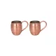 Grande Copper Beaker No.2 1000 ml – 2-Pack Set, Scotch Finish