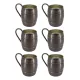 Grande Copper Beaker No.2 1000 ml – 6-Pack Set, Oxidized