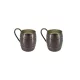 Grande Copper Beaker No.2 1000 ml – 2-Pack Set, Oxidized