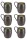 Grande Cup No.1 500 ml – 6-Pack Set, Oxidized