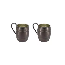 Grande Cup No.1 500 ml – 2-Pack Set, Oxidized