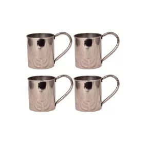 Cup Cup No.1 330 ml – 4-Pack Set, Nickel