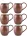 Moscow Mule Cup 500 ml – Hand-Hammered, 6-Pack Set, Oxidized