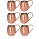 Moscow Mule Cup 500 ml – 6-Pack Set, Scotch Finish