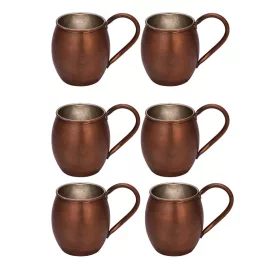 Moscow Mule Cup 500 ml – 6-Pack Set, Oxidized