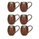 Moscow Mule Cup 500 ml – 6-Pack Set, Oxidized