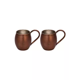 Moscow Mule Cup 500 ml – 2-Pack Set, Oxidized