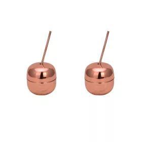 Apple Cocktail Straw Cup 250 ml – 2-Pack Set
