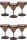 Margarita Glass 450 ml – 6-Pack Set, Oxidized