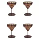 Margarita Glass 450 ml – 4-Pack Set, Oxidized