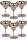 Margarita Glass 450 ml – 6-Pack, Nickel