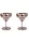 Margarita Glass 450 ml – 2-Pack, Nickel