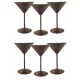 Martini Glass 250 ml – 6-Pack Set, Oxidized