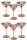 Martini Glass 250 ml – 6-Pack Set