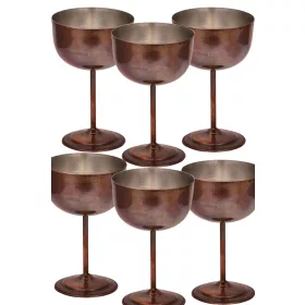 Vino Glass No.2 400 ml – 6-Pack Set, Oxidized