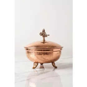 Defne Sugar Bowl 14 cm – Hand-Hammered