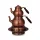 Classic Teapot Set with Warmer No.2 – Thick, Hand-Hammered, Oxidized
