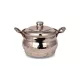 Maraş Casserole Pot No.2 20 cm – Hand-Hammered, Nickel