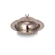 Saka Round Turkish Delight Bowl 11 cm – Hand-Hammered, Nickel