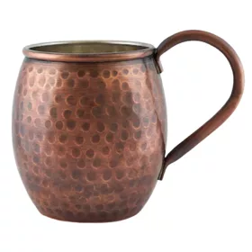 Moscow Mule Cup 500 ml – Hand-Hammered, Oxidized