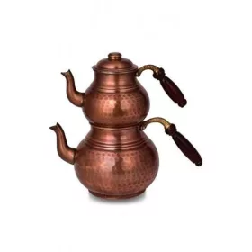 Classic Teapot No.2 – Thick, Hand-Hammered, Oxidized