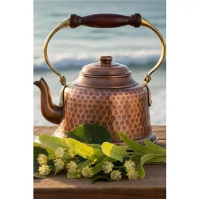 Maraş Teapot – Hand-Hammered, Oxidized