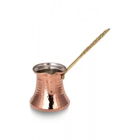   Kervan Turkish Coffee Pot No.4 (5 Cups) – Thick, Machine Hammered