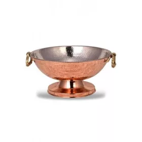 Punch Serving Bowl 27 cm – Hand-Hammered