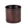 Bahar Flower Pot No.2 10 cm – Straight, Oxidized