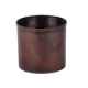 Bahar Flower Pot No.1 8 cm – Straight, Oxidized