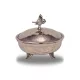 Defne Sugar Bowl 13 cm – Hand-Hammered, Nickel