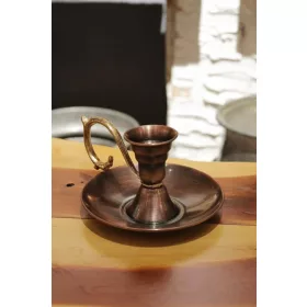 Elit Candle Holder & Hand Candlestick with Pin – Oxidized