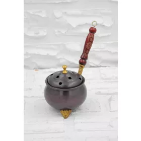 Cauldron Incense Burner & Oil Burner No.2 – Oxidized
