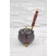 Cauldron Incense Burner & Oil Burner No.2 – Oxidized