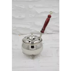 Cauldron Incense Burner & Oil Burner No.2 – Nickel