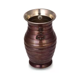 Sümbüllü Vase – Straight, Oxidized