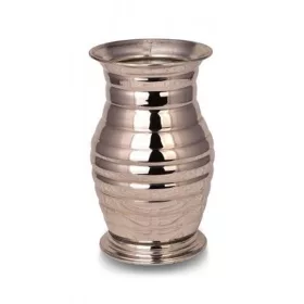 Sümbüllü Vase – Straight, Nickel