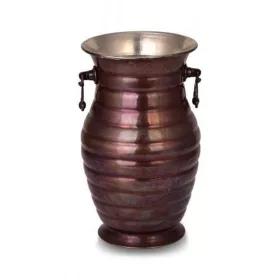 Sümbüllü Vase with Handle – Straight, Oxidized