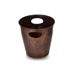 Mercan Ice Bucket 24 cm – Hand-Hammered, Oxidized