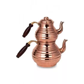 Segmented Teapot No.2 – Thick, Hand-Hammered