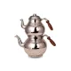 Classic Teapot No.3 – Thin, Hand-Hammered, Nickel