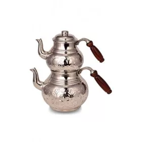 Classic Teapot No.2 – Thick, Handcrafted, Nickel