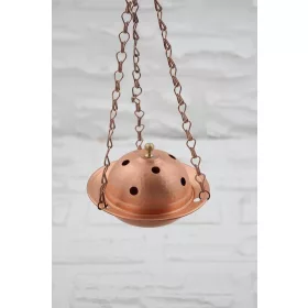   Hanging Cauldron Incense Burner & Oil Burner with Chain – Scotch Finish