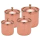 Safran Spice Container – 4-Pack Set, Hand-Hammered