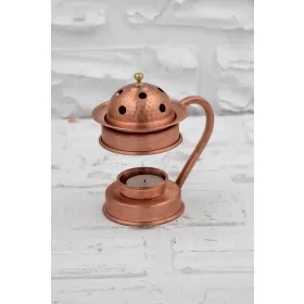   Aromatherapy Copper Incense Burner & Oil Burner – Scotch Finish