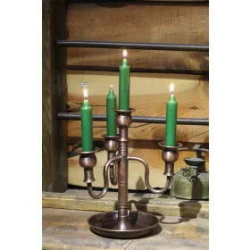 Vintage Candle Holder – 4-Pack Set, Oxidized