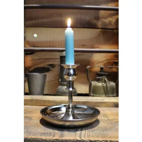 Vintage Candle Holder – Straight, Nickel